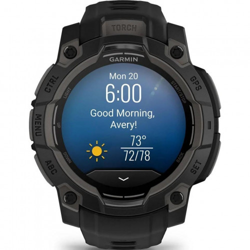 Garmin Instinct 3 45mm AMOLED Black with Black Band (010-02936-00)