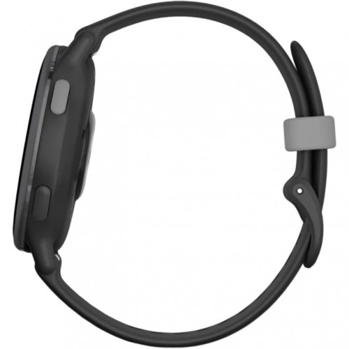 Garmin vivoactive 5 Slate Aluminum Bezel with Black Case and Silicone Band (010-02862-10/50)