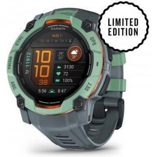 Garmin Instinct 3 50mm AMOLED Neo Tropic with Twilight Band (010-03020-01)
