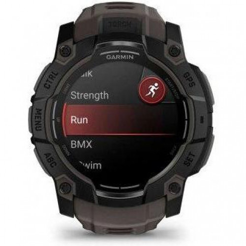 Garmin Instinct 3 50mm AMOLED Black with Charcoal Band (010-03020-00)