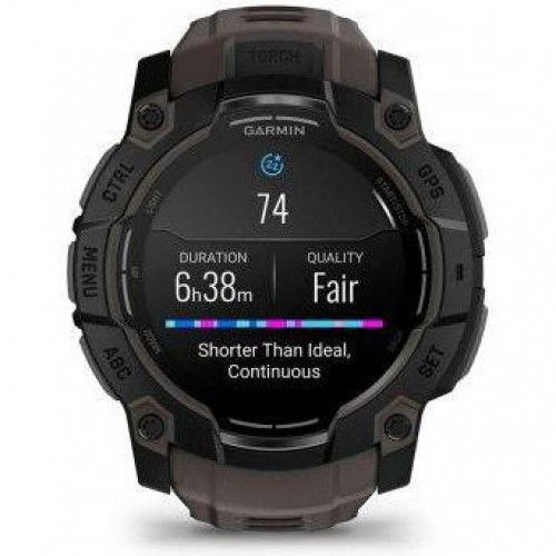 Garmin Instinct 3 50mm AMOLED Black with Charcoal Band (010-03020-00)