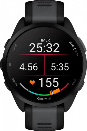 Garmin Forerunner 165 Black/Slate Gray (010-02863-20/A0)
