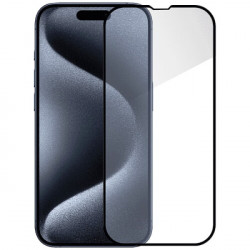 Захисне скло Apple iPhone 15 Pro Monblan 2.5D Anti Static 0.26mm Black