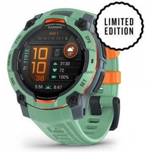 Garmin Instinct 3 45mm AMOLED Neo Tropic with Neo Tropic Band (010-02936-01)