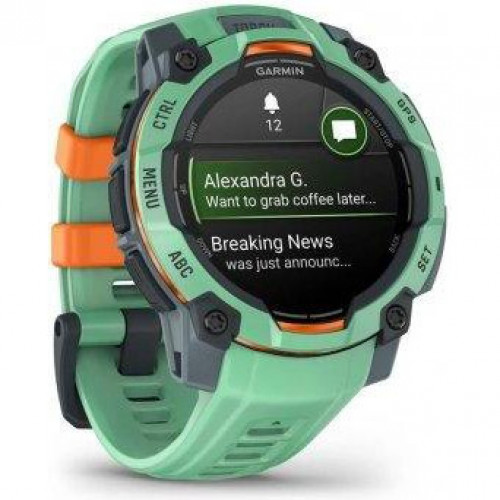 Garmin Instinct 3 45mm AMOLED Neo Tropic with Neo Tropic Band (010-02936-01)