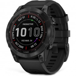 Garmin Fenix 7 Sapphire Solar Black DLC Titanium with Black Band (010-02540-34/35/47)