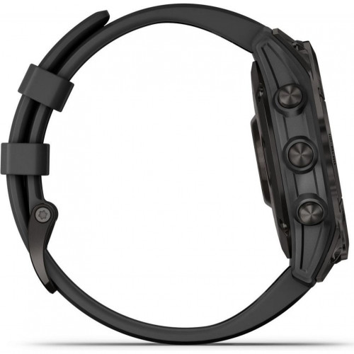 Garmin Fenix 7 Sapphire Solar Black DLC Titanium with Black Band (010-02540-34/35/47)