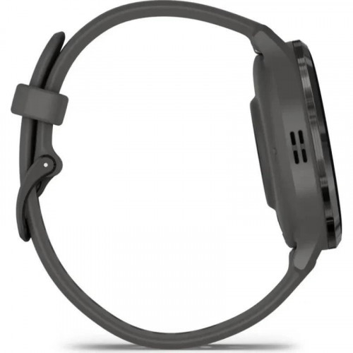 Garmin Venu 3S Slate S. Steel Bezel w. Pebble Gray Case and S. Band (010-02785-00/50)