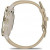 Garmin Venu 3S Soft Gold S. Steel Bezel w. French Gray Case and Leather Band (010-02785-55)