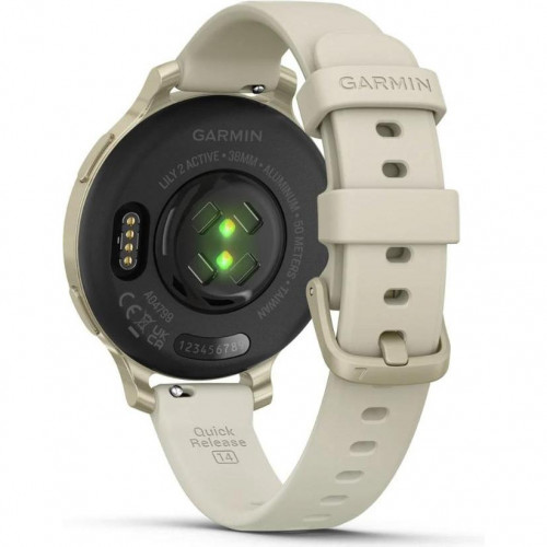 Garmin Lily 2 Active Lunar Gold with Bone Silicone Band (010-02891-00)