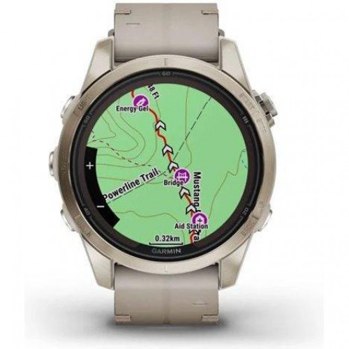 Garmin Fenix 7S Pro Sapphire Solar Soft Gold w. Limestone L. Band (010-02776-30)