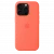Чехол-накладка (силиконовый) для iPhone 16 Pro Max Silicone Case High Copy with MagSafe & Button Tangerine