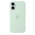 Чехол-накладка (силиконовый) для iPhone 16 Silicone Case High Copy with MagSafe & Button Aquamarine