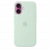 Чехол-накладка (силиконовый) для iPhone 16 Silicone Case High Copy with MagSafe & Button Aquamarine
