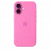 Чехол-накладка (силиконовый) для iPhone 16 Silicone Case High Copy with MagSafe & Button Peony