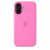 Чехол-накладка (силиконовый) для iPhone 16 Silicone Case High Copy with MagSafe & Button Peony