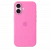 Чехол-накладка (силиконовый) для iPhone 16 Silicone Case High Copy with MagSafe & Button Peony