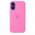 Чехол-накладка (силиконовый) для iPhone 16 Silicone Case High Copy with MagSafe & Button Peony