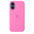 Чехол-накладка (силиконовый) для iPhone 16 Silicone Case High Copy with MagSafe & Button Peony