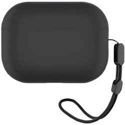 Чохол-накладка (силіконовий) Apple AirPods Pro 2 Blueo Liquid Silicone Series Black