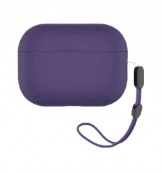 Чохол-накладка (силіконовий) Apple AirPods Pro 2 Blueo Liquid Silicone Series Purple