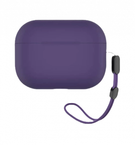 Чохол-накладка (силіконовий) Apple AirPods Pro 2 Blueo Liquid Silicone Series Purple