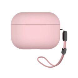 Чохол-накладка (силіконовий) Apple AirPods Pro 2 Blueo Liquid Silicone Series Pink Sand