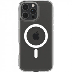 Чохол-накладка (силіконовий) Apple iPhone 16 Pro Max Spigen Ultra Hybrid MagSafe Frost Clear (ACS08002)