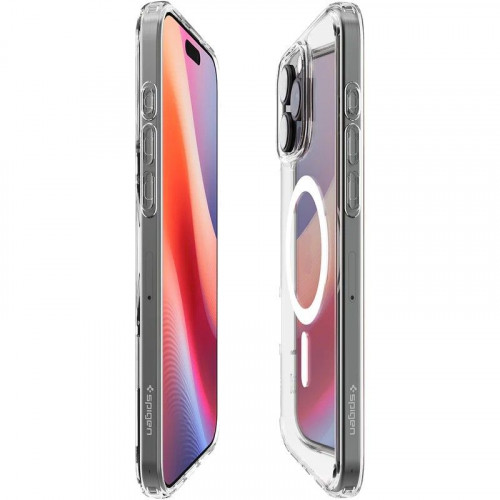 Чехол-накладка (силиконовый) Apple iPhone 16 Pro Max Spigen Ultra Hybrid MagSafe Frost Clear (ACS08002)
