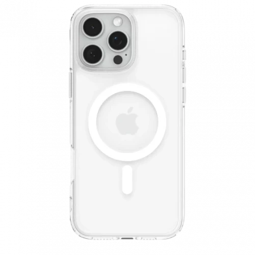 Чехол-накладка (силиконовый) Apple iPhone 16 Pro Spigen Ultra Hybrid MagSafe Frost Clear (ACS08133)