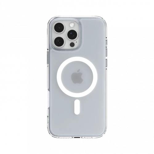 Чехол-накладка (силиконовый) Apple iPhone 16 Pro Spigen Ultra Hybrid MagSafe Frost Clear (ACS08133)
