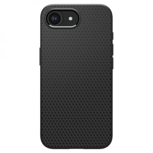 Чохол-накладка (силіконовий) Apple iPhone 16е Spigen Liquid Air Matte Black (ACS09161)