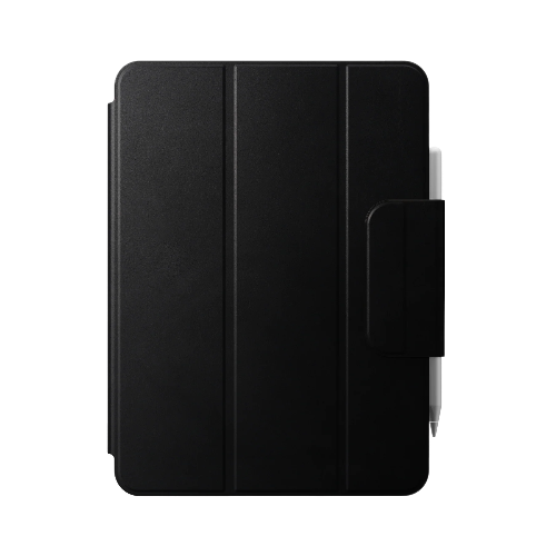 Чехол-книжка (кожаный) Apple iPad Pro 11" M4 NOMAD Leather Folio Black