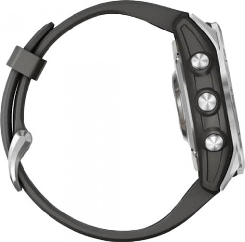 Garmin Fenix 7S Silver with Graphite Band (010-02539-00/01)