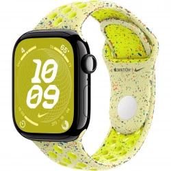 Apple Watch Series 10 GPS 42mm Jet Black Aluminum Case w. Volt Splash Nike Sport Band S/M (MWWX3+MXU53)