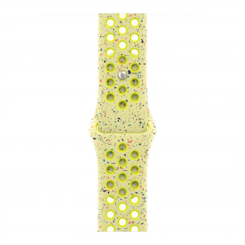 Apple Watch Series 10 GPS 42mm Jet Black Aluminum Case w. Volt Splash Nike Sport Band S/M (MWWX3+MXU53)