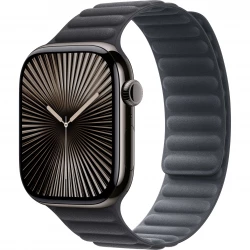 Apple Watch Series 10 GPS + Cellular 46mm Slate Titanium Case w. Black Magnetic Link S/M (MX173+MXWY3)