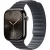 Apple Watch Series 10 GPS + Cellular 46mm Slate Titanium Case w. Black Magnetic Link S/M (MX173+MXWY3)