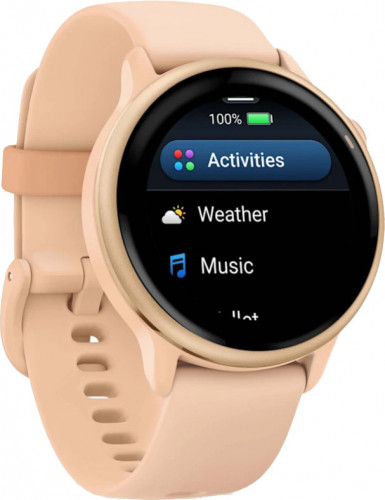 Garmin Vivoactive 6 Metallic Pink Dawn with Pink Dawn Band (010-02985-03)