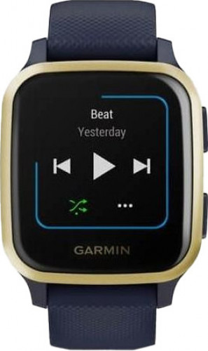 Garmin Venu Sq Music Edition Navy/Gold (010-02426-12/02)