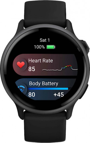 Garmin Vivoactive 6 Slate with Black Band (010-02985-00)