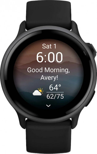 Garmin Vivoactive 6 Slate with Black Band (010-02985-00)