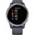 Garmin Venu Silver Stainless Steel Bezel w. Granite Blue and Silicone B. (010-02173-01/03)