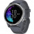 Garmin Venu Silver Stainless Steel Bezel w. Granite Blue and Silicone B. (010-02173-01/03)