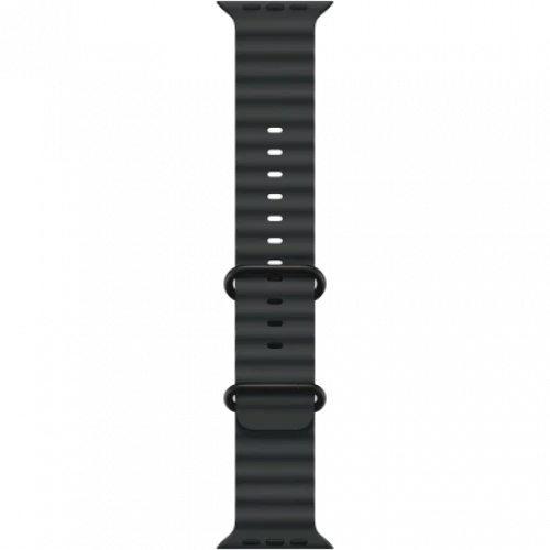 Apple Watch 44/45/46/49mm Ocean Band Black / Black Titanium Finish (MYPD3)