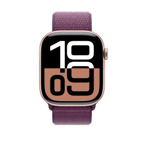 Ремешок Apple Sport Loop для Apple Watch 44/45/46/49mm - Plum (MXL63) (New без коробки)