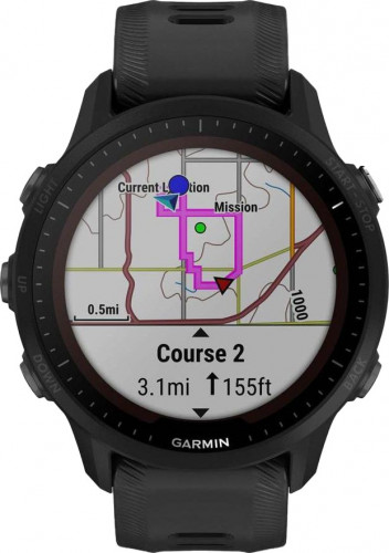 Garmin Forerunner 955 Solar Black (010-02638-00/20/H0)