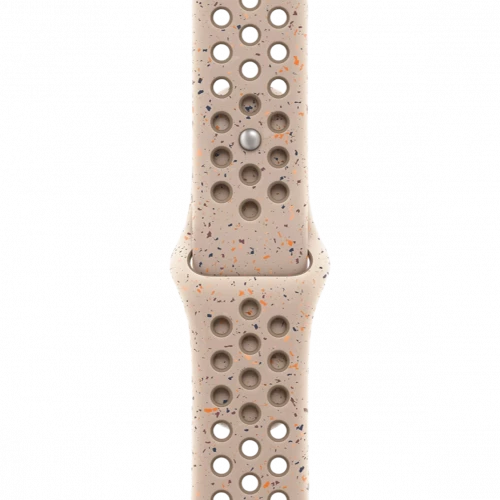 Apple Watch Series 10 GPS + Cellular 42mm Natural Titanium Case w. Desert Stone Nike Sp Band M/L (MX0J3+MYJT3)