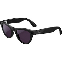 Ray-Ban Meta Skyler Shiny Black/Amethyst Transitions (RW4010 601/CH 52-20)
