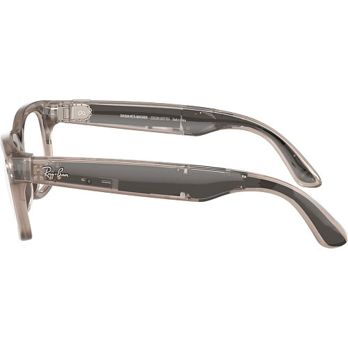 Ray-Ban Meta Wayfarer Standard - Clear / Watermelon Red Transitions (RW4006 6705P5 50-22)